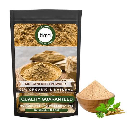 Timri  Natural Multani Mitti   Eco-Friendly (100 Gm)