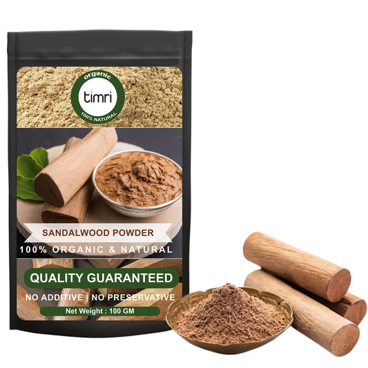 TIMRI    PURE SANDALWOOD POWDER  100 Gm