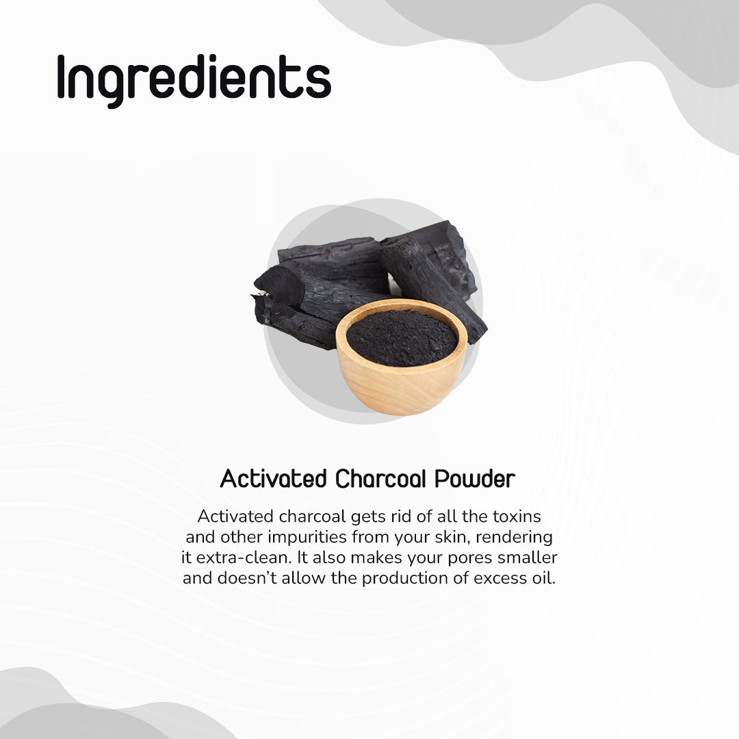 TIMRI Oily Skin Brightening Combo of Charcoal Face Wash & Under Eye Cream (100ml & 30ml)