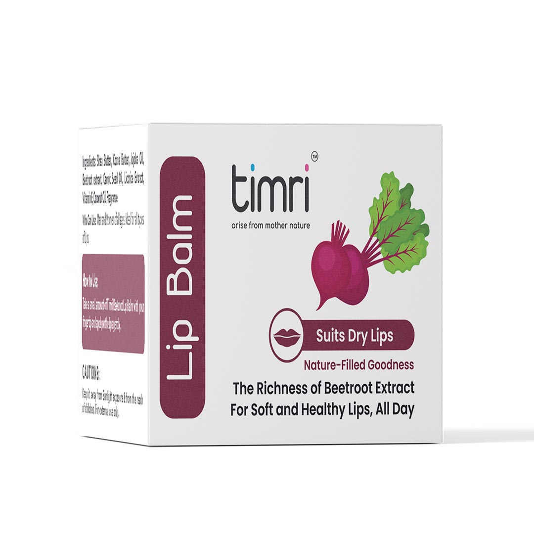 TIMRI Best Beetroot Lip Balm - 8gm