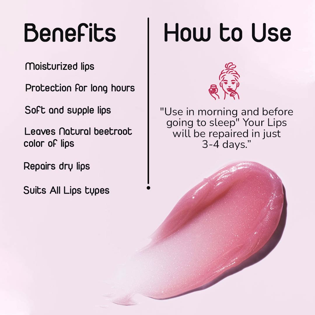 TIMRI Best Beetroot Lip Balm - 8gm