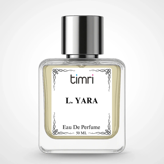 TIMRI L. YARA Perfume for Women | Premium Long Lasting Eau De Parfum | Sweet Floral Vanilla Fragrance | Luxury Everyday Perfume