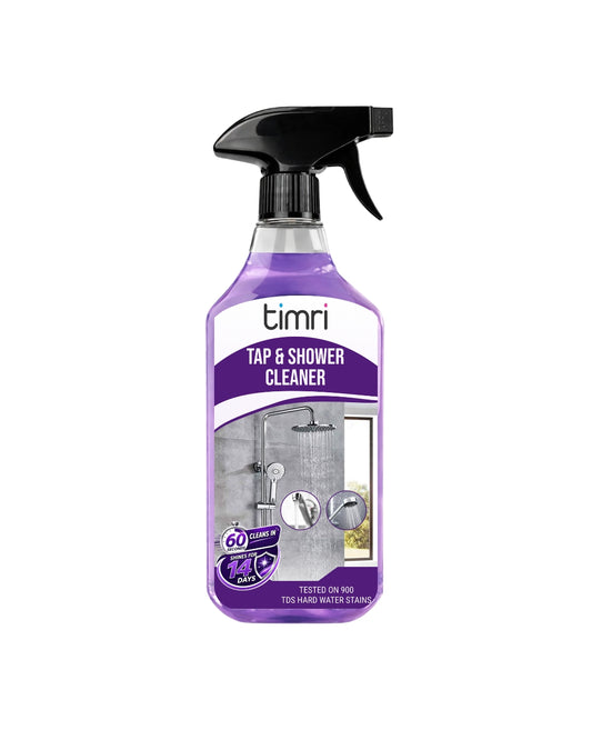 TIMRI Tap & Shower Cleaner – Hard Water Stain & Limescale Remover Spray | 500ml