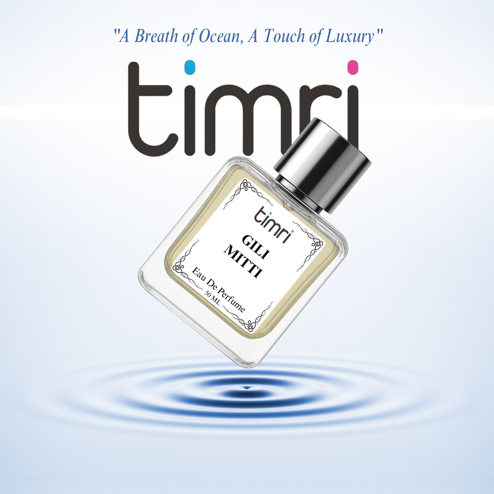 TIMRI Gili Mitti Perfume | Mitti Attar | Petrichor Fragrance | Long Lasting Unisex Perfume | Natural Earthy Rain Scent | Premium Attar