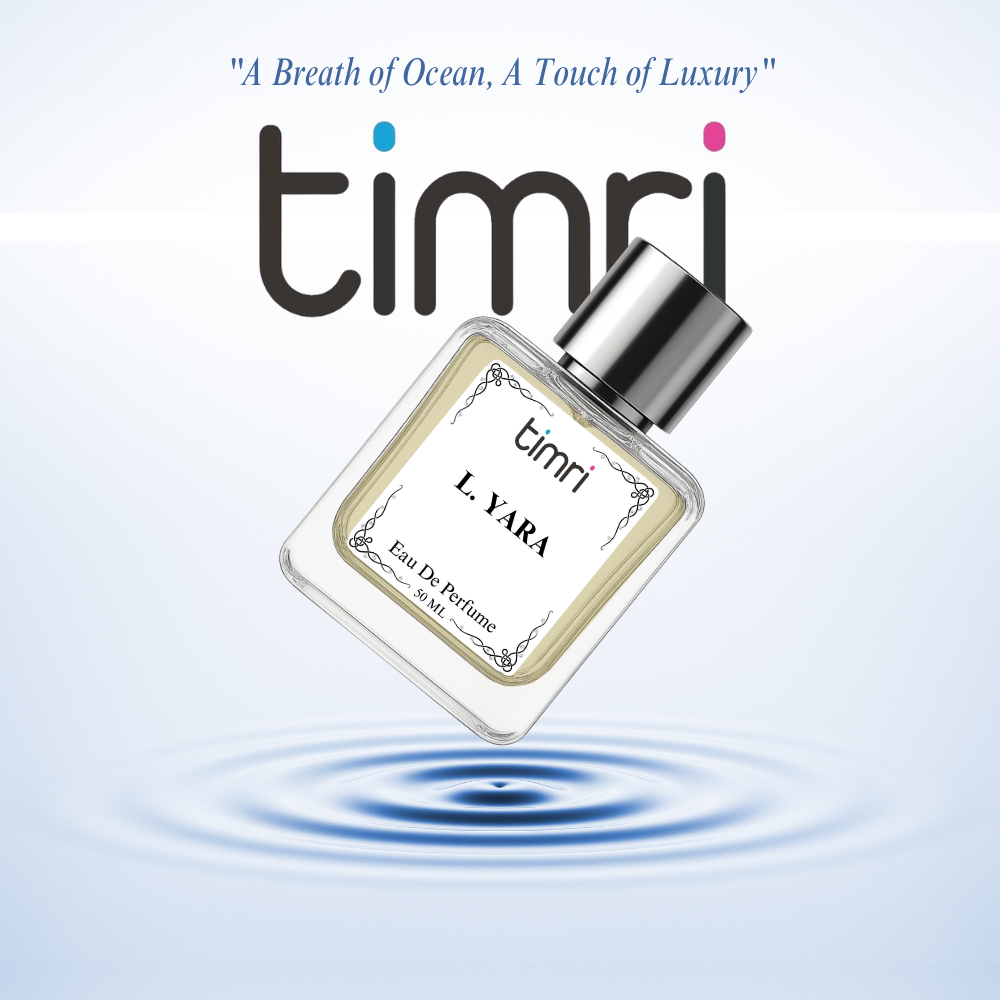 TIMRI L. YARA Perfume for Women | Premium Long Lasting Eau De Parfum | Sweet Floral Vanilla Fragrance | Luxury Everyday Perfume