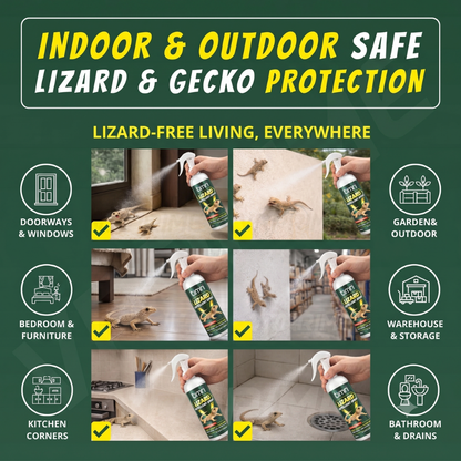 TIMRI Lizard Repellent Spray | Natural Lizard Repellent for Home
