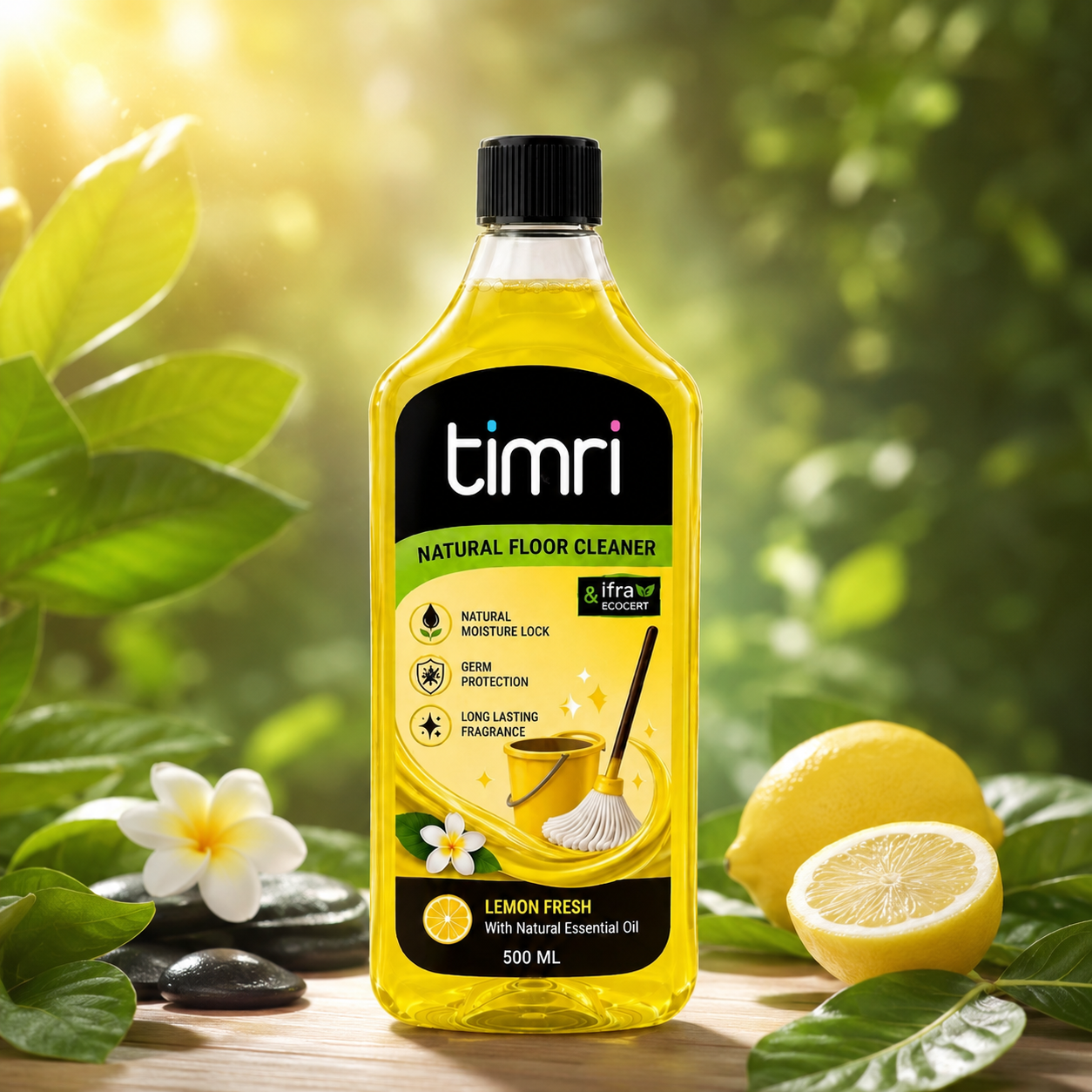TIMRI Natural Floor Cleaner – Effective Floor Cleaning Liquid for Home & Daily Use
