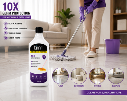 TIMRI Natural Phenyl Floor Cleaner – Fresh & Effective Household Cleaning Liquid