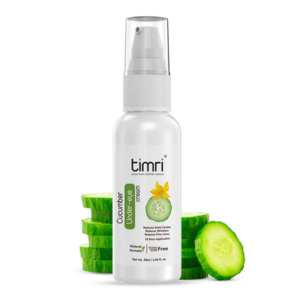 TIMRI Cucumber Under Eye Cream to Reduce Dark Circles in 15 days - 30ml