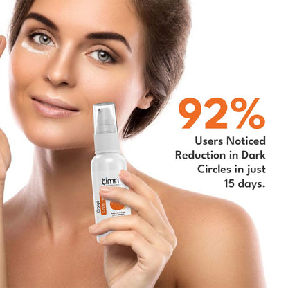 TIMRI Orange Under Eye Cream to Reduce Deep Dark Circles in 15 days - 30ml