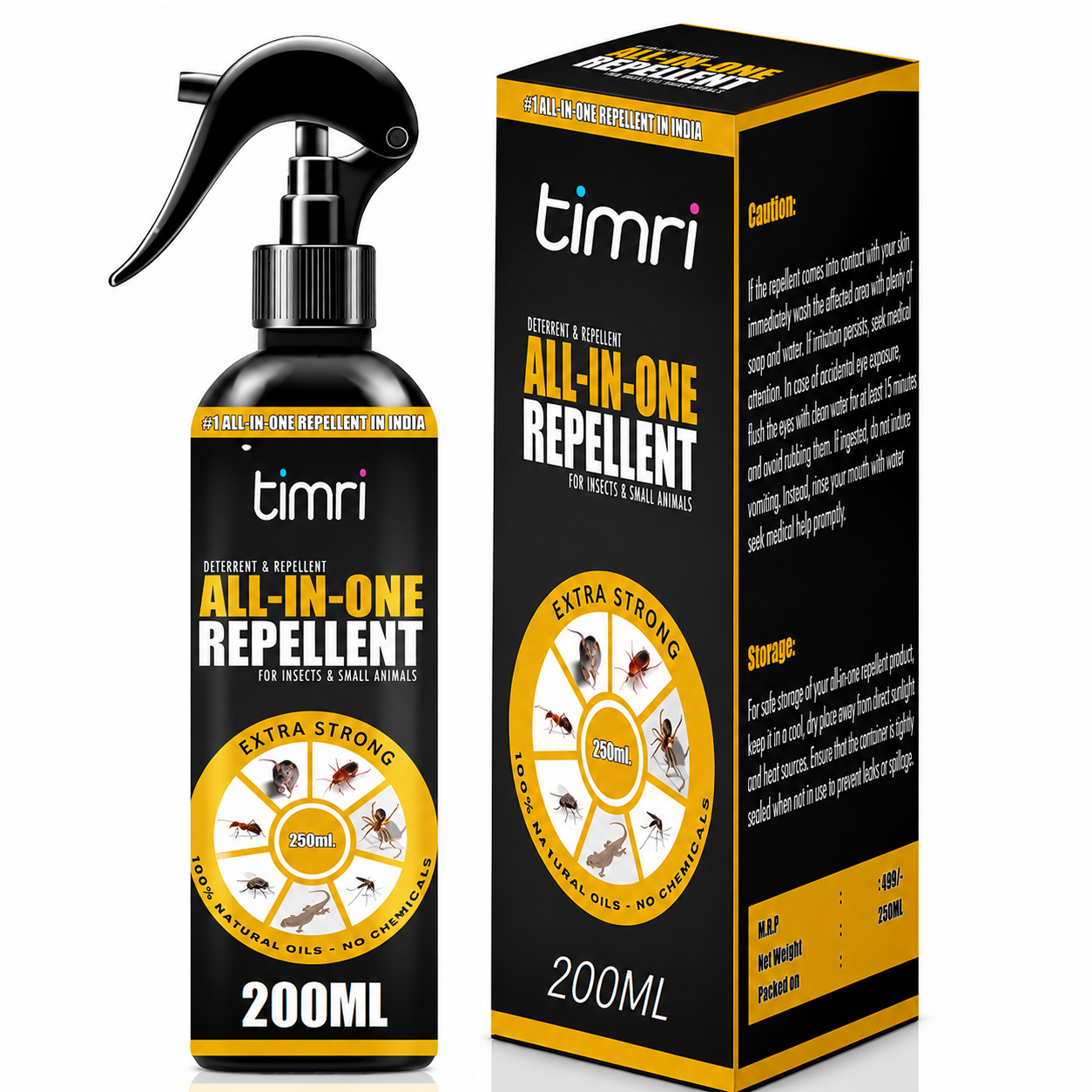 TIMRI All in One Pest Repellent Spray | Complete Home Pest Protection
