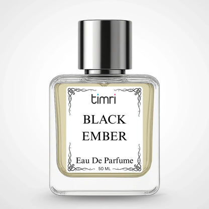TIMRI Black Ember Perfume | Long Lasting Woody Oriental Eau de Parfum