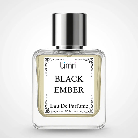 TIMRI Black Ember Perfume | Long Lasting Woody Oriental Eau de Parfum