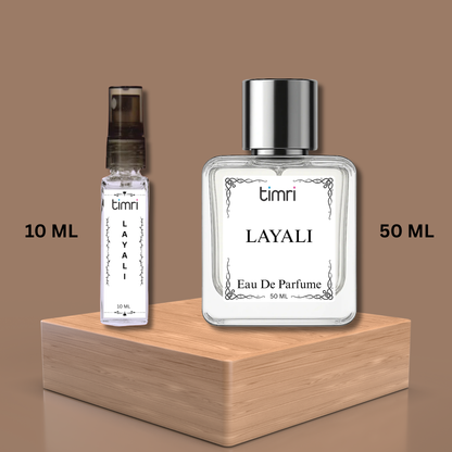 TIMRI LAYALI Perfume for Women | Premium Long Lasting Eau De Parfum | Floral Fruity & Musky Fragrance | Luxury Everyday Perfume