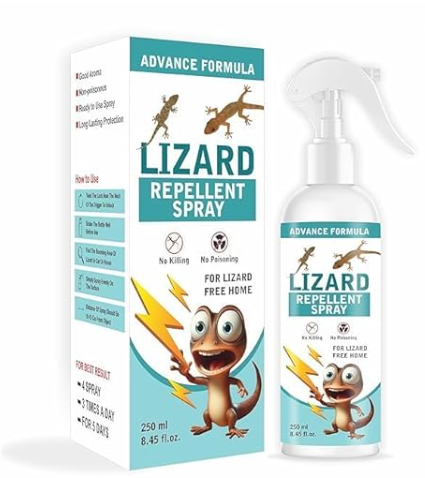 TIMRI Herbal Lizard Repellent Spray | Gecko & House Lizard Repellent