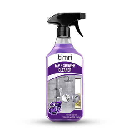 TIMRI Tap & Shower Cleaner – Hard Water Stain & Limescale Remover Spray | 500ml