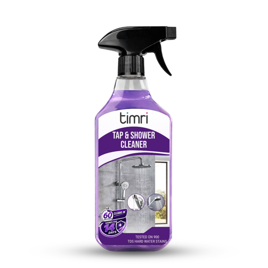 TIMRI Tap & Shower Cleaner – Hard Water Stain & Limescale Remover Spray | 500ml