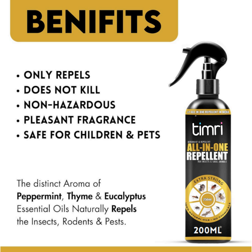 TIMRI All in One Pest Repellent Spray | Complete Home Pest Protection