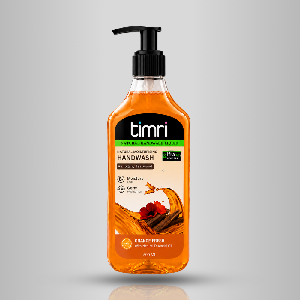 TIMRI Natural Hand Wash – Gentle Hand Cleanser with Fresh Natural Care