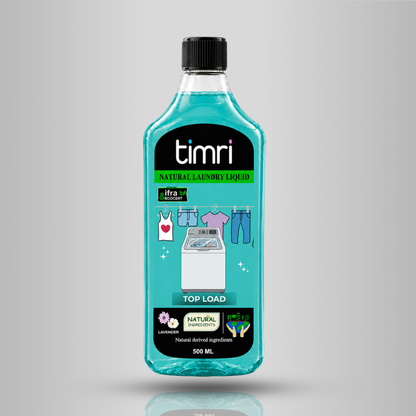 TIMRI Natural Laundry Liquid – Gentle Plant-Based Fabric Cleaner for Everyday Clothes