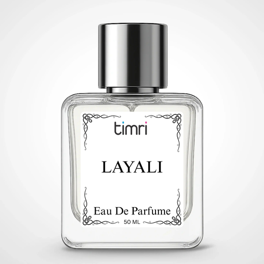 TIMRI Layali Perfume for Women | Sweet Spicy Gourmand Vanilla Eau de Parfum