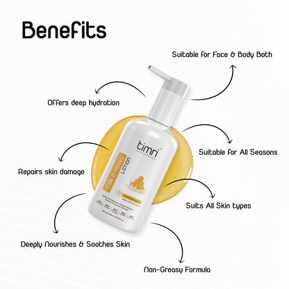 TIMRI Winter Skin Care Combo of Body Butter, Lip Balm & Lotion (100ml, 8gm & 200ml)
